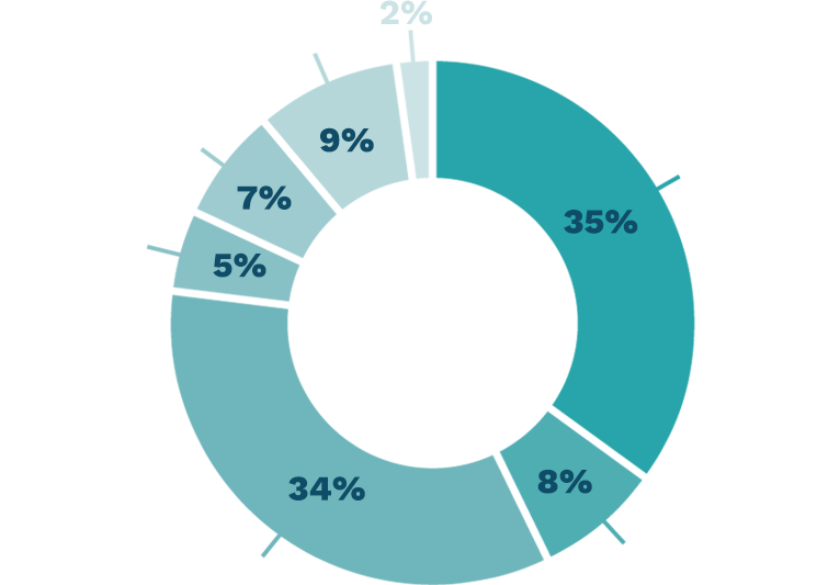 Financials Pie Chart